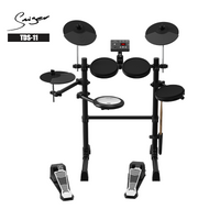 Wholesale Propesyonal na Mga Instrumentong Pangmusika De-kalidad na Electronic Drum Kit Mga Drum Kit na Ibinebenta Electric Drum Set