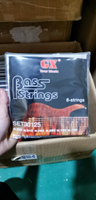 4/5/6 string bass guitar string China guitar string factory wholesale price Bass guitar strings