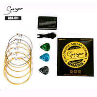 GBA Acoustic Guitar Strings Set Brass OEM ODM