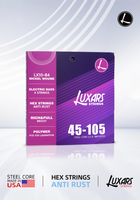 LX10 Luxars Brand Manufacturer Bulk Wholesale Price Steel Core NICKEL WOUND Strings para sa 4/5/6 String Electric Bass