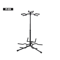 triple guitar stand natitiklop na maramihang guitar stand