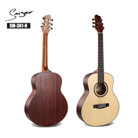 Mataas na Kalidad 36 Inch Mid-level Systhetic Wood Acoustic Guitar