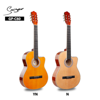 Cutaway Classical Guitar Para sa Mga Manlalaro ng Guitar na nasa hustong gulang